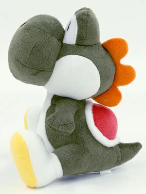 SAN-EI Super Mario All Star Collection Plush Doll Black Yoshi S