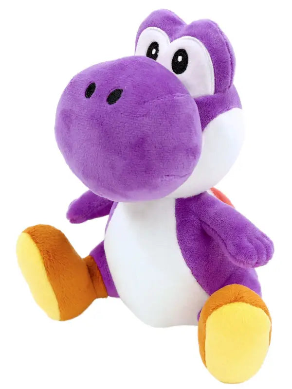 SAN-EI Super Mario All Star Collection Plush Doll Purple Yoshi S