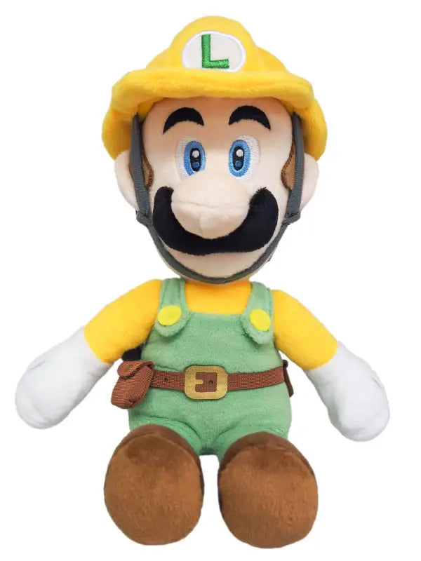 SAN-EI Super Mario Maker 2 Plush Doll Builder Luigi S