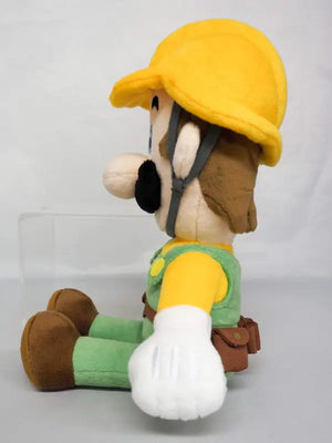 SAN-EI Super Mario Maker 2 Plush Doll Builder Luigi S