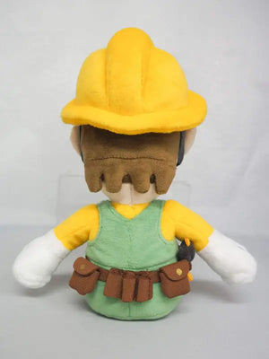 SAN-EI Super Mario Maker 2 Plush Doll Builder Luigi S