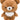 SAN-X Plush Doll Rilakkuma Kogumachan Small Bear Size S Tjn