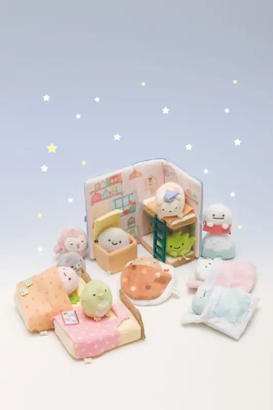 SAN-X Plush Doll Sumikko Gurashi Story Book With Cat Tjn