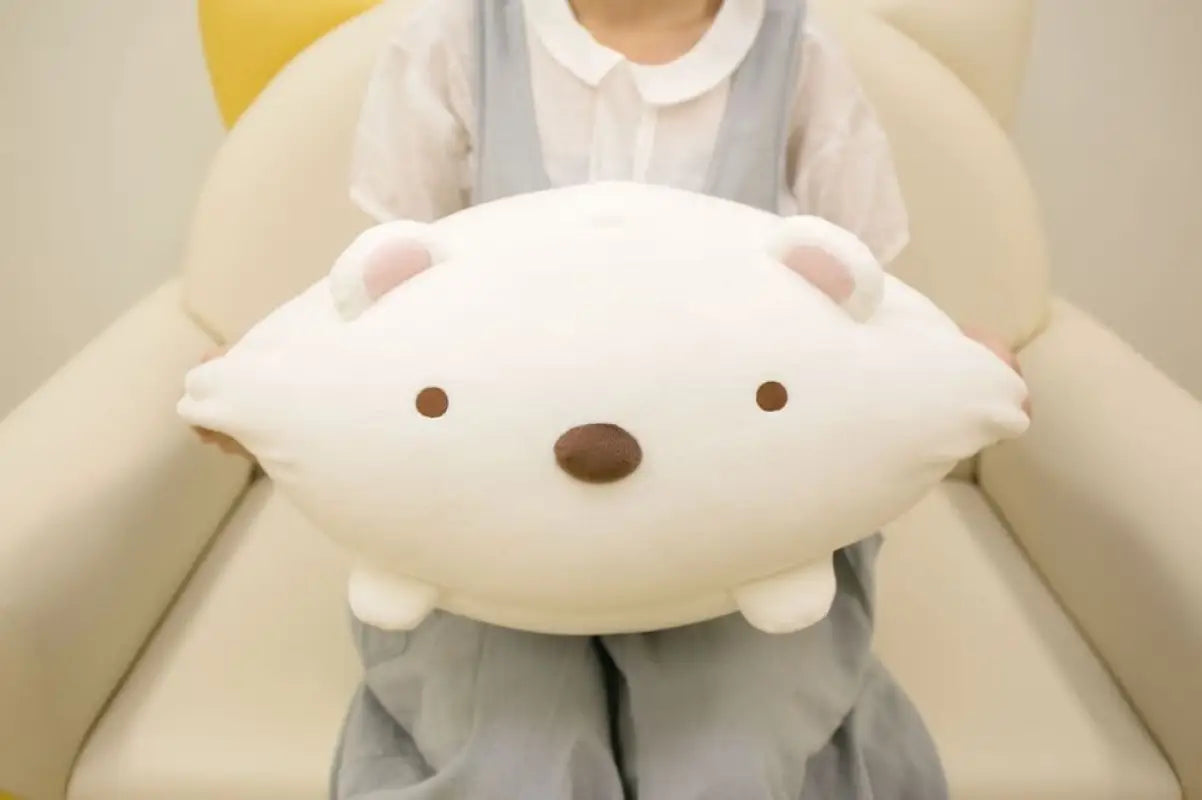 San-X Plush Doll Sumikko Gurashi Super Squishy Daifuku Coushion Pola Bear Stuffed Animals