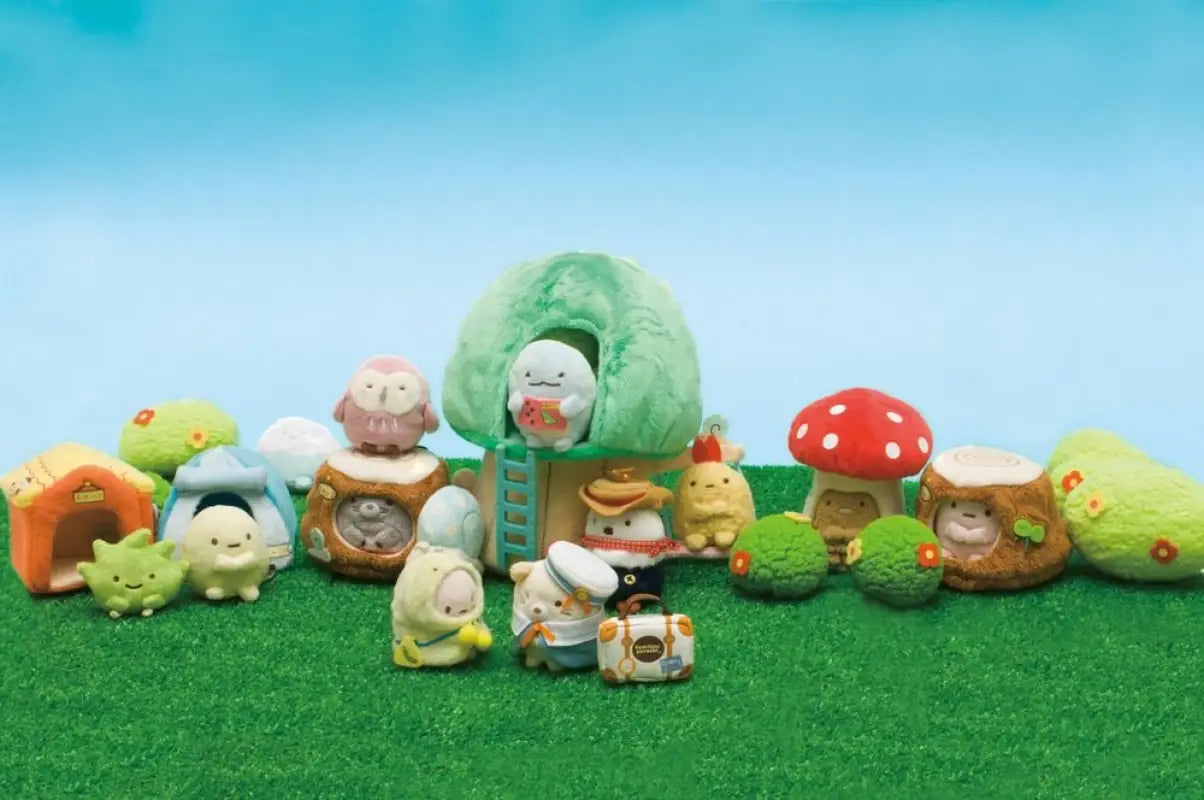 SAN-X Plush Doll Sumikko Gurashi Tree House Scene Tjn