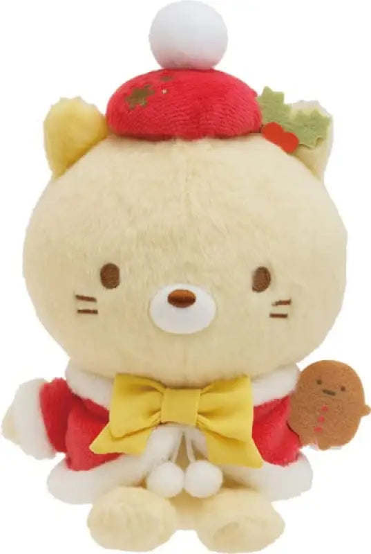 SAN-X Plush Toy Sumikko Gurashi Christmas Neko