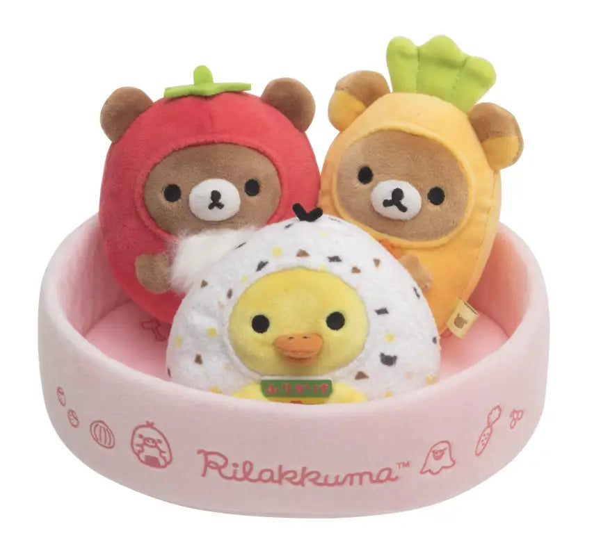 Rilakkuma sandwich set newest plush