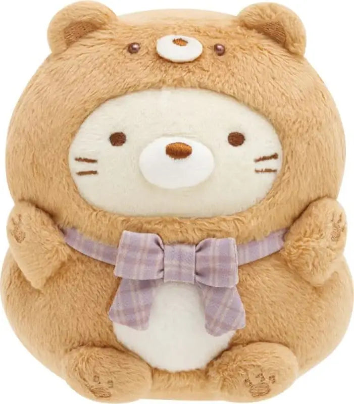 San-X Sumikko Gurashi Bear Cafe At Home Collect Plush Cat Mf87501