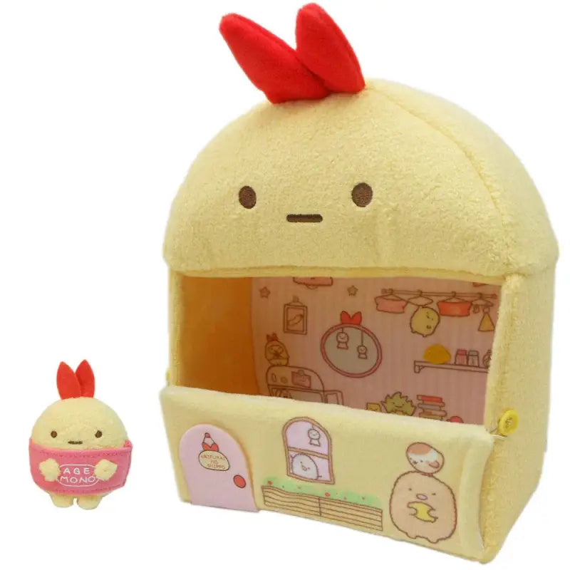 SAN-X Sumikko Gurashi House Plush Toy Ebifurai No Shippo Tjn