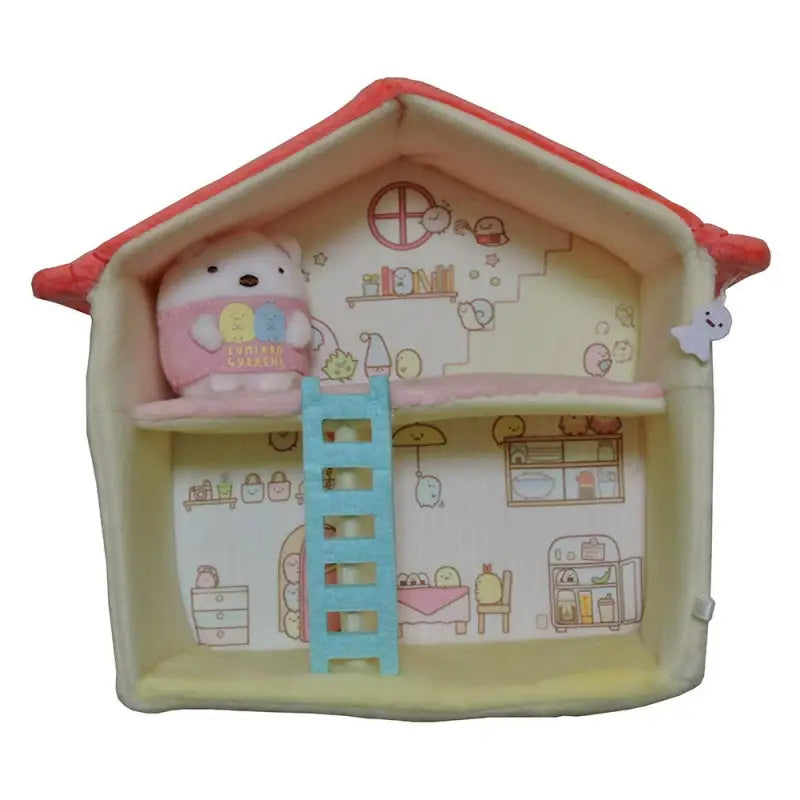 SAN-X Sumikko Gurashi House Plush Toy Red Roof Tjn