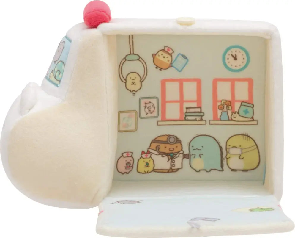 SAN-X Sumikko Gurashi Scene Plush Toy ’Ambulance’