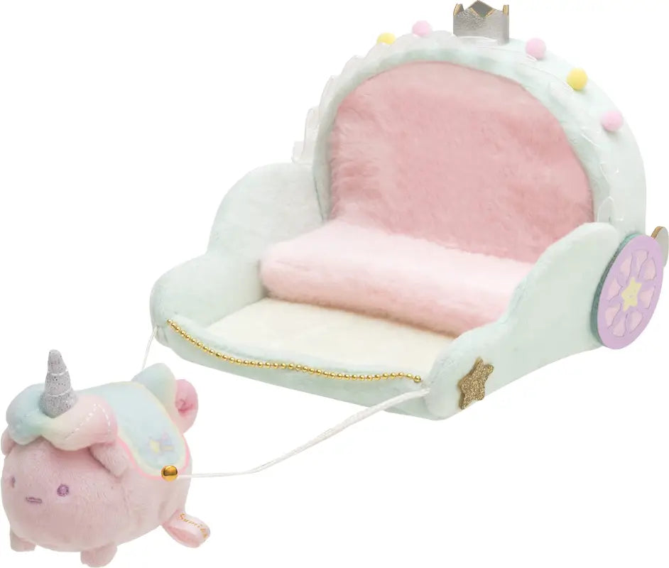 SAN-X Sumikko Gurashi Scene Plush Toy Fairytale Carriage