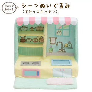 SAN-X Sumikko Gurashi Scene Plush Toy ’Kitchen’ Tjn