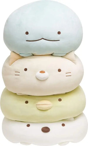 San-X Sumikko Gurashi Super Mochi Daifuku Plush Toy Cat Japanese Cute Stuffed Animals