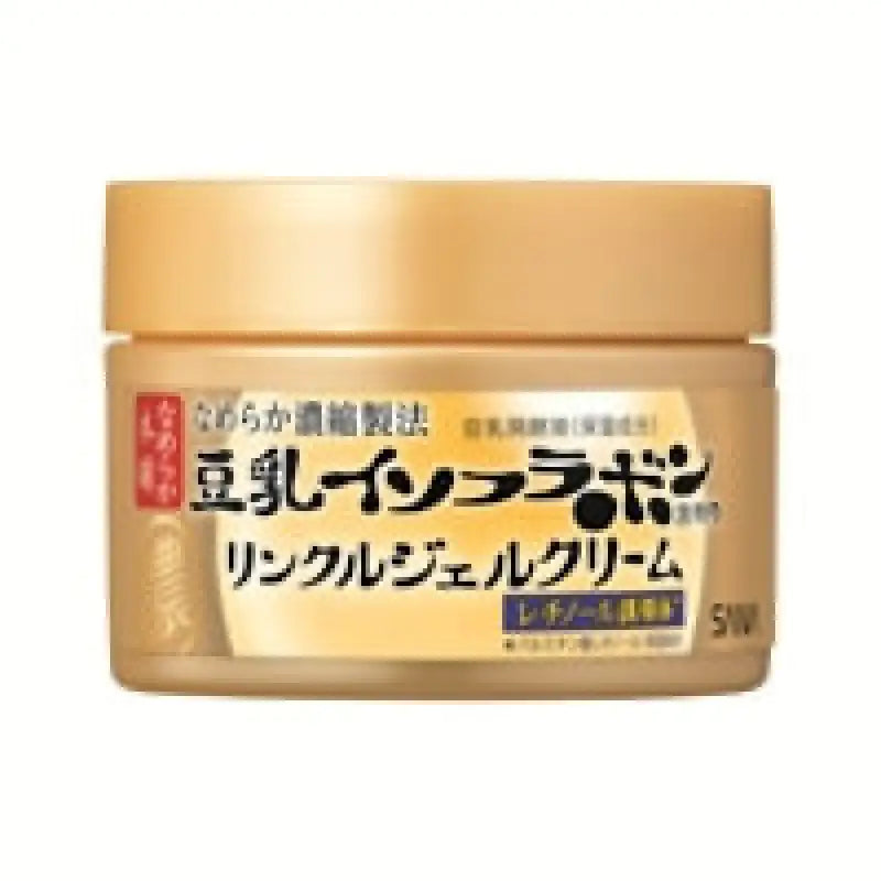 Sana Nameraka Honpo Soy Isoflavone Wrinkle Gel Cream All In One 100g - Japanese Anti - Aging Product Skincare