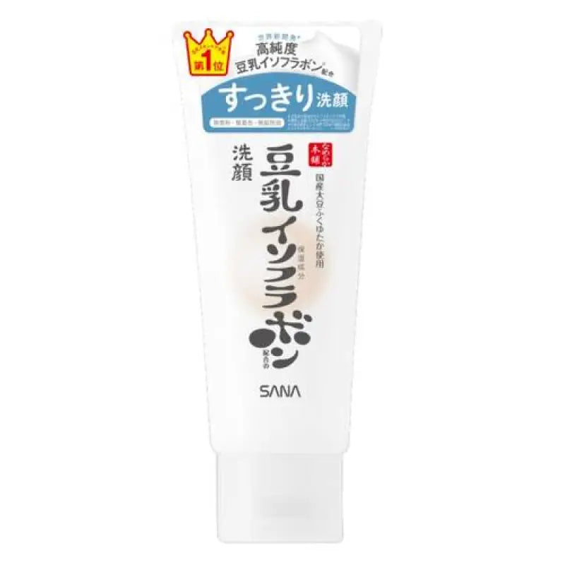 Sana Smooth Honpo Cleansing Face Wash Nc Moisturizing 150g - Soy Milk Facial Cleanser Skincare