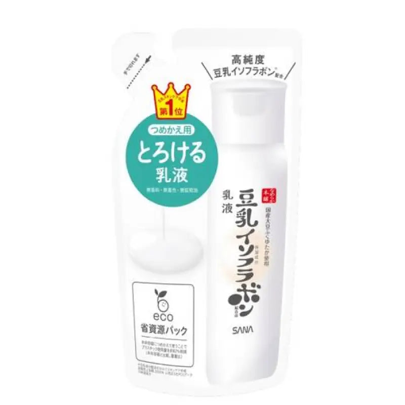 Sana Smooth Honpo Emulsion Nc For Refilling 130ml - Japanese Moisturizing Lotion Skincare