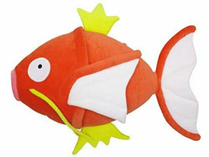 Sanei Pokemon All Star Collection Fuwafuwa Cushion Pz22 Magikarp Plush15.5 - Plush Doll