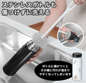 Sanko BB - 02 Sponge Brush, Surprise Fresh Gray