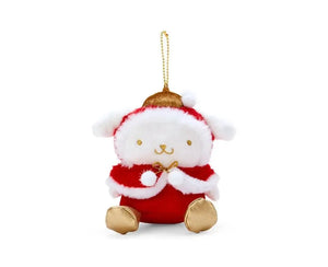 Sanrio Christmas 2023 Pompompurin Keychain Plush - Anime & Video Games