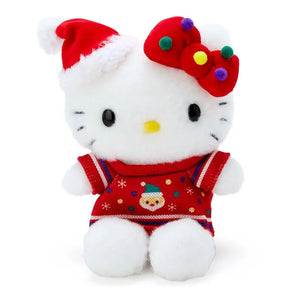 Sanrio Hello Kitty Plush Toy (Christmas Sweater Design)