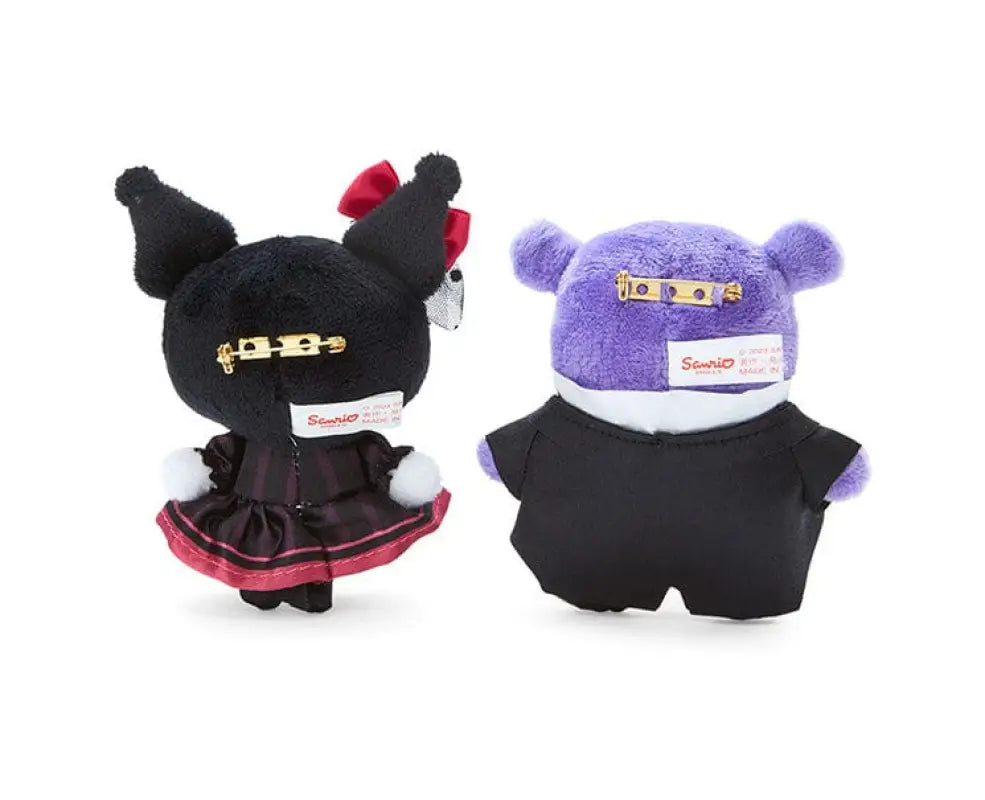 Sanrio Kuromi & Baku Brooch Set - ANIME VIDEO GAMES