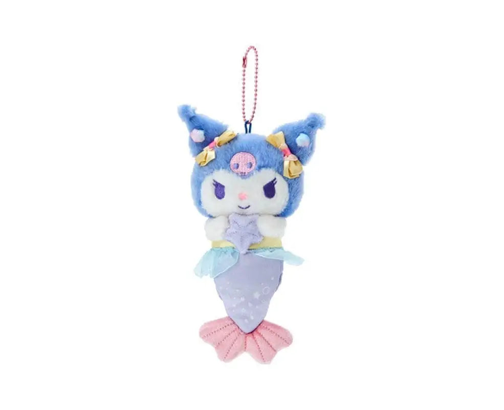 Sanrio Kuromi Mermaid Keychain Plush - ANIME & VIDEO GAMES