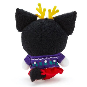 Sanrio Kuromi Plushie (Christmas Sweater Design)