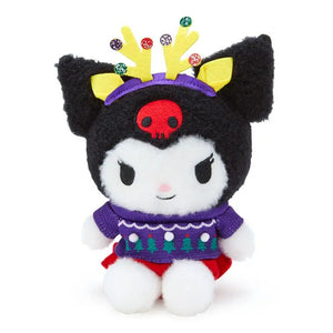 Sanrio Kuromi Plushie (Christmas Sweater Design)