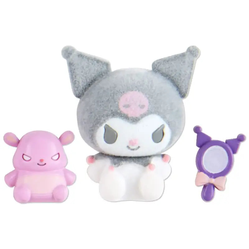 SANRIO My Compact Set Keychain Kuromi Mycompact