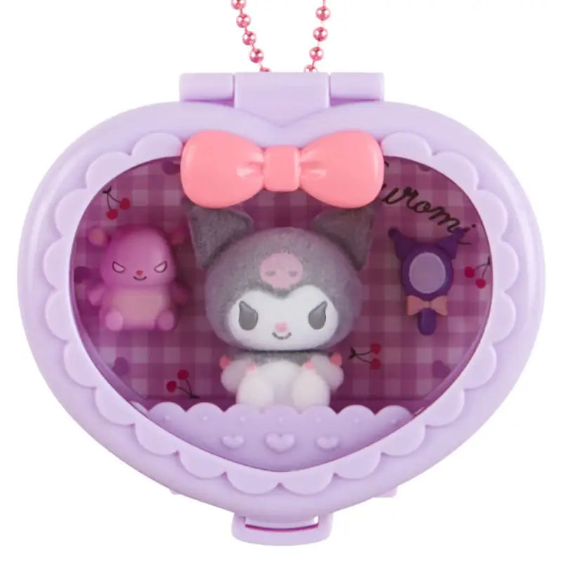 SANRIO My Compact Set Keychain Kuromi Mycompact