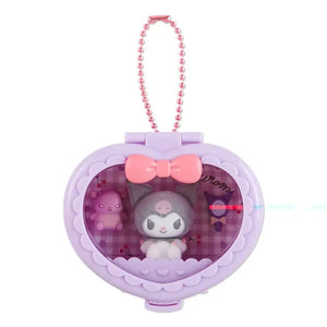 SANRIO My Compact Set Keychain Kuromi Mycompact