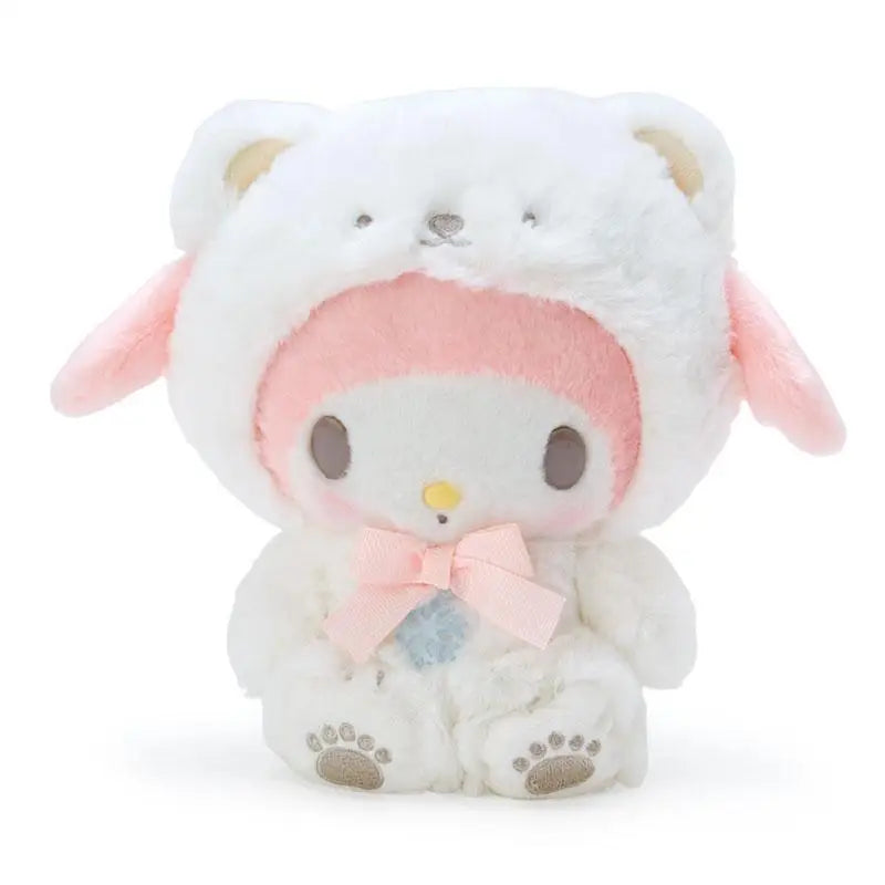 Sanrio My Melody Plush (Fluffy Snow Design)