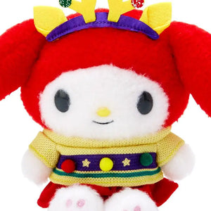 Sanrio My Melody Plushie (Christmas Sweater Design)