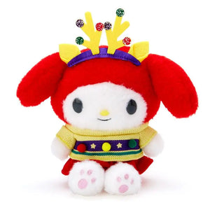 Sanrio My Melody Plushie (Christmas Sweater Design)