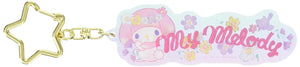 SANRIO Star - Shaped Keyring Acrylic Keychain My Melody