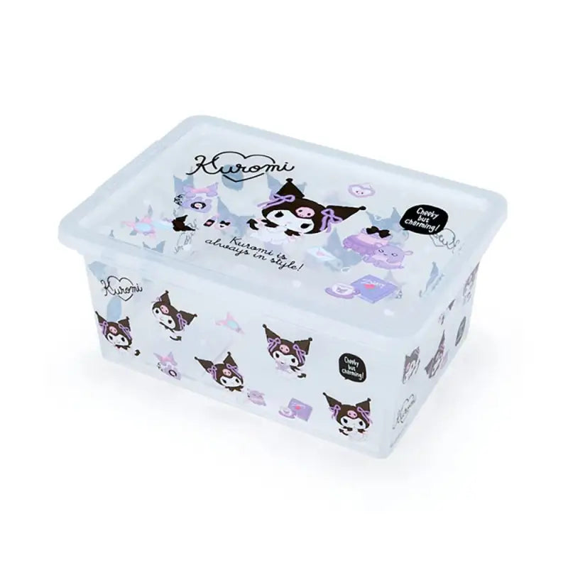 SANRIO Storage Case With Lid Kuromi