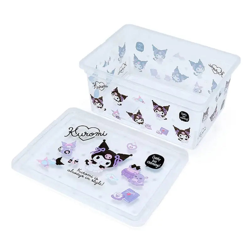 SANRIO Storage Case With Lid Kuromi