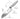 6.5 inches (165 mm) DDF iohEF Knife, double-edged blade, designed for home cooks