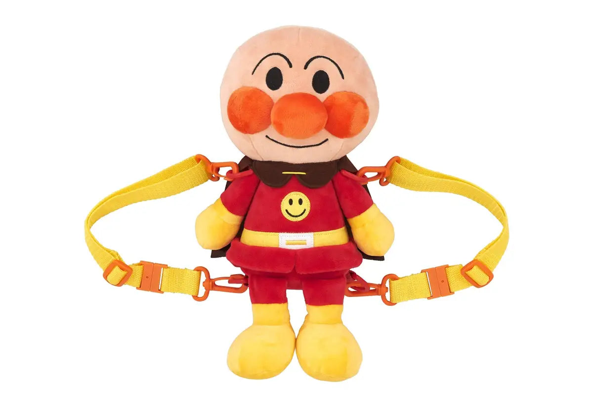 SEGA TOYS Anpanman Plush Doll Go Out Backpack