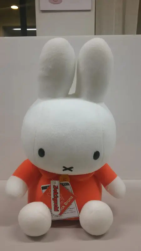 Sekiguchi Miffy Plush Doll Orange M Japanese Toys Cute Stuffed Animals