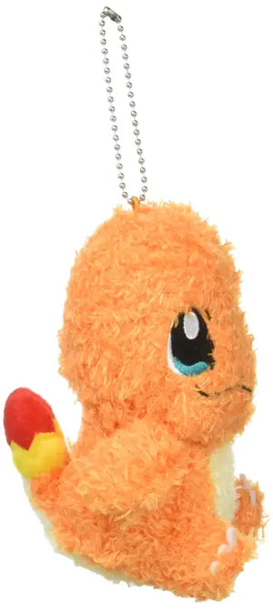 SEKIGUCHI Pokemon Fluffy Mascot Plush Doll Charmander