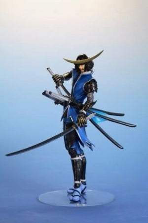 Sengoku Basara 2 Statue Masamune Date Pvc Figure Kotobukiya Japan - Scale