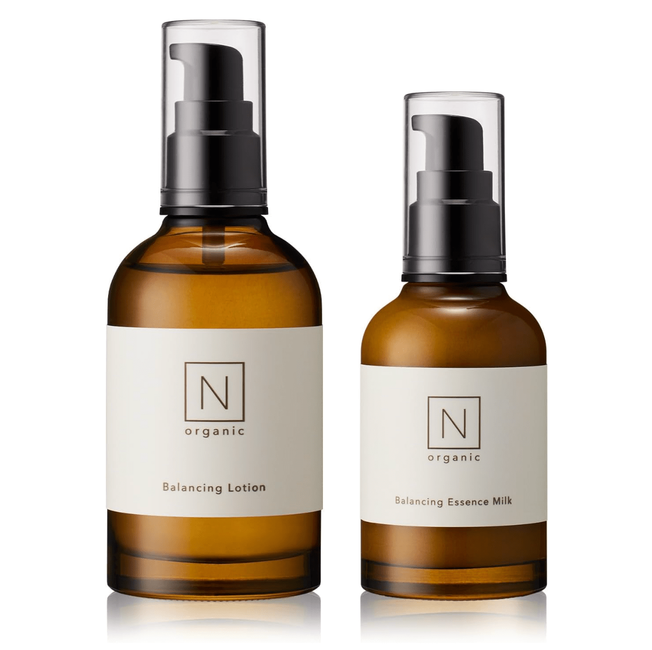 Set N Organic Basic Balancing Lotion (100ml), Essence Milk (60ml)