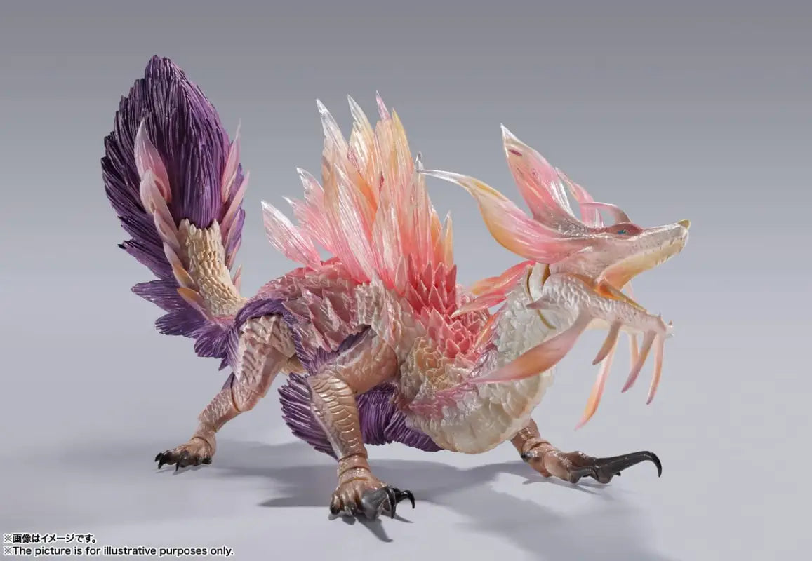 Sh Monster Arts Hunter Rise: Sunbreak Tamamitsune About 310Mm Pvc Abs Painted Movable Figure