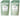 Botanist Shampoo Treatment Set, Large Capacity Refill, Bouncy Volume, ideal for thin hair