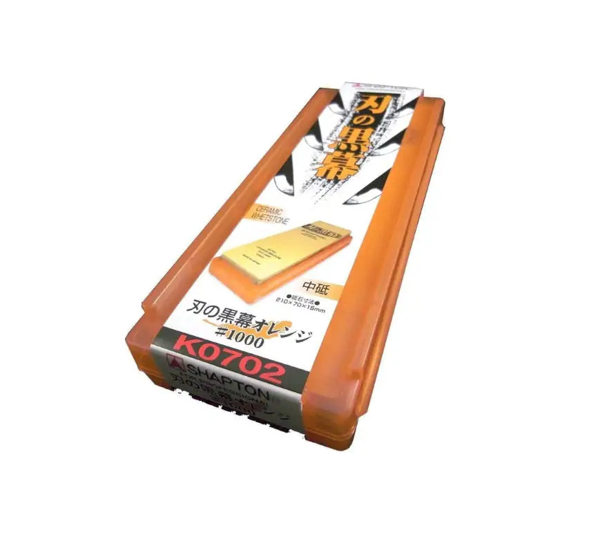 Shapton Kuromaku Ceramic Whetstone (Orange) Japan - Grit 1000