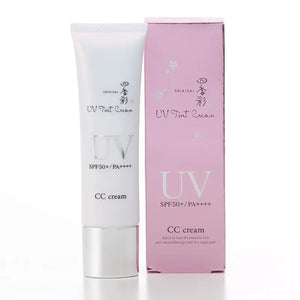 Shikisai UV Tint Cream SPF50 + PA + + + + - Japanese Cc And Sunscreen Makeup