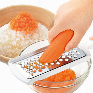 Shimomura Kougyou Japan Fv - 605 Stainless Grater Dishwasher Safe Niigata Tsubame Sanjo