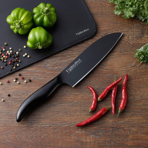 Shimomura Kougyou Santoku Knife 165Mm - Molybdenum Vanadium Steel Japan - Made Dishwasher Safe Amazon.Co.Jp Exclusive